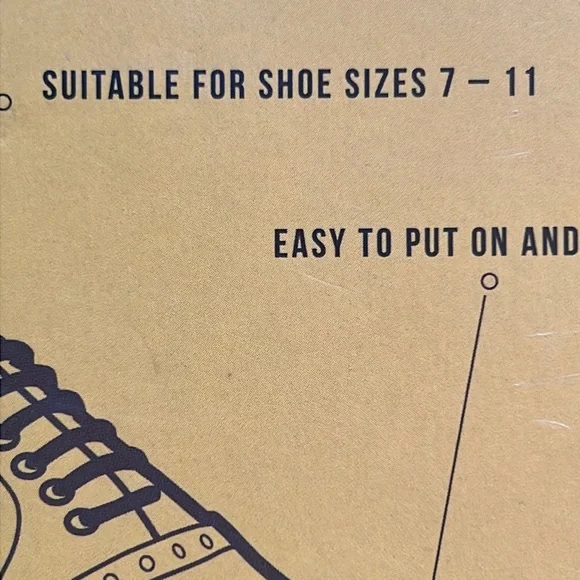 Scott & Lawson/Gentlemen‘s Outfitters-ice & snow traction slip ons-fits sz 7-11 - Picture 10 of 11